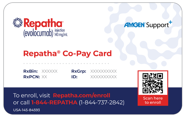 Repatha Logog AMGEN® SupportPlus | Repatha® (evolocumab)
